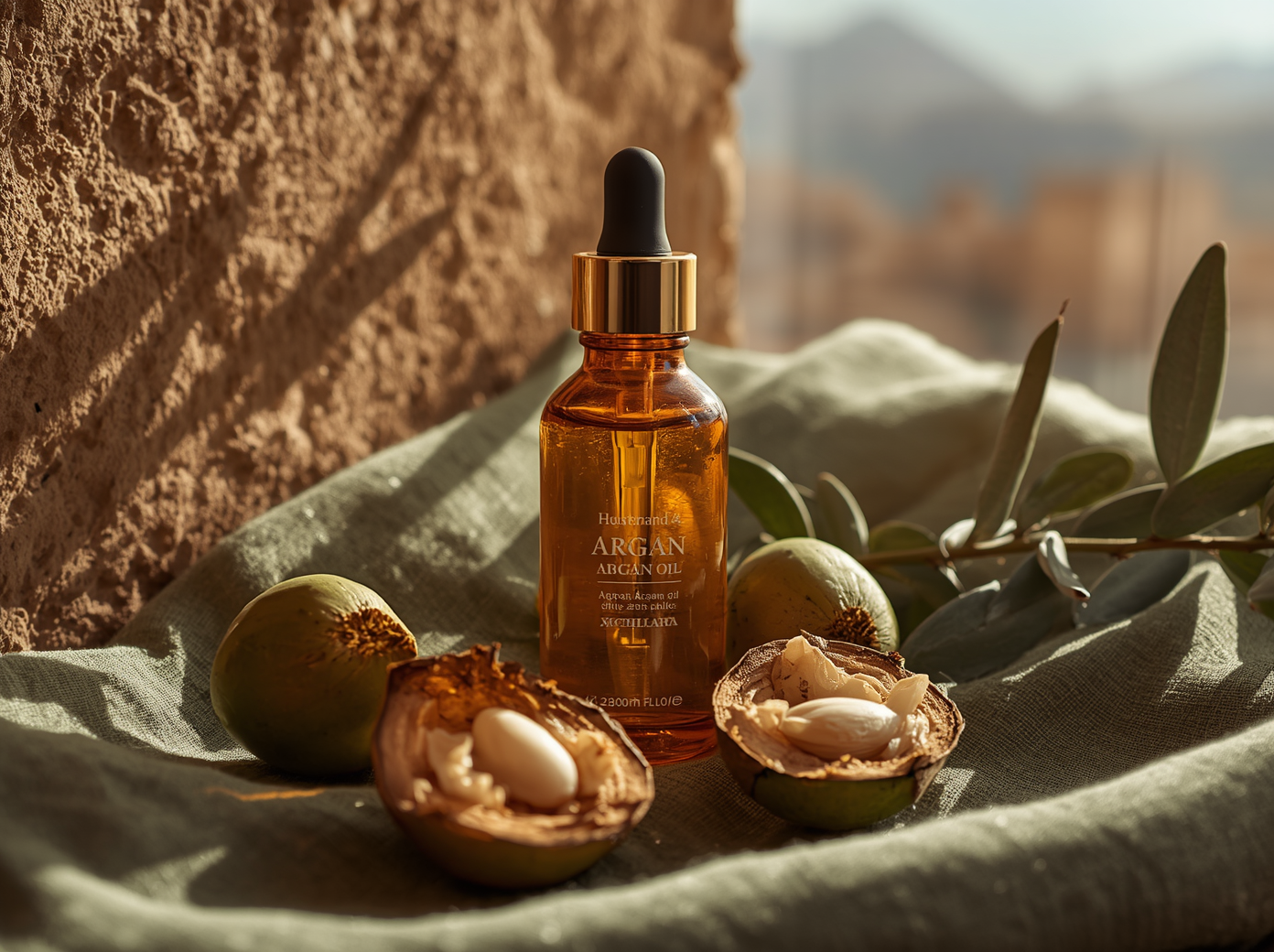 Huile d'argan pure biologique du Maroc